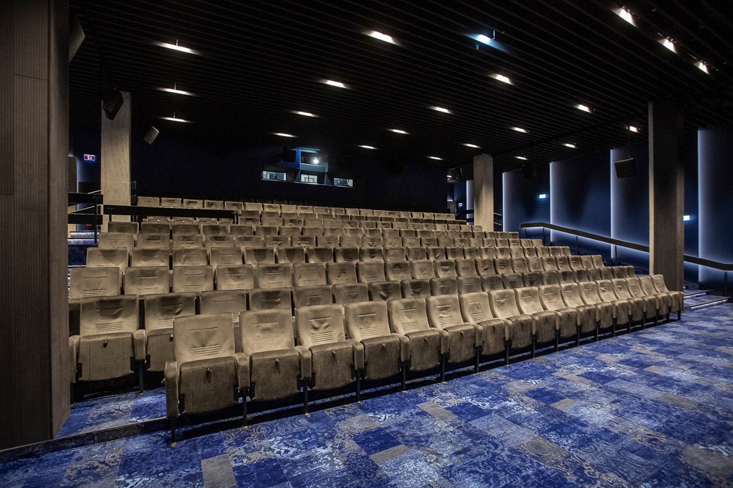 Screening room of the Kino Lumière in Bratislava
